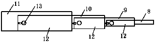 Step-by-step type automatic reset mechanism