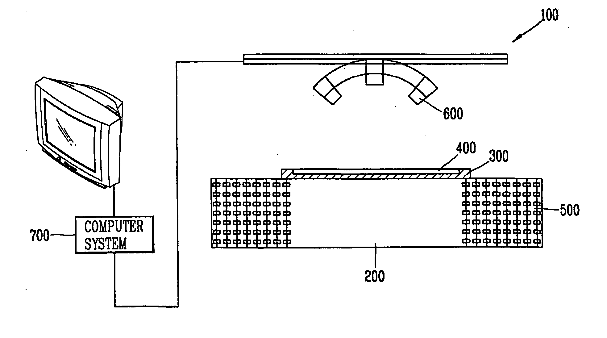 Test apparatus having auto probe and test method using the same