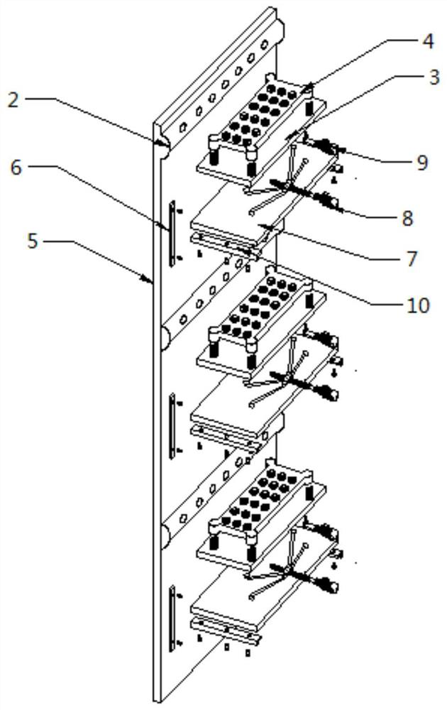 A horseshoe refrigeration device