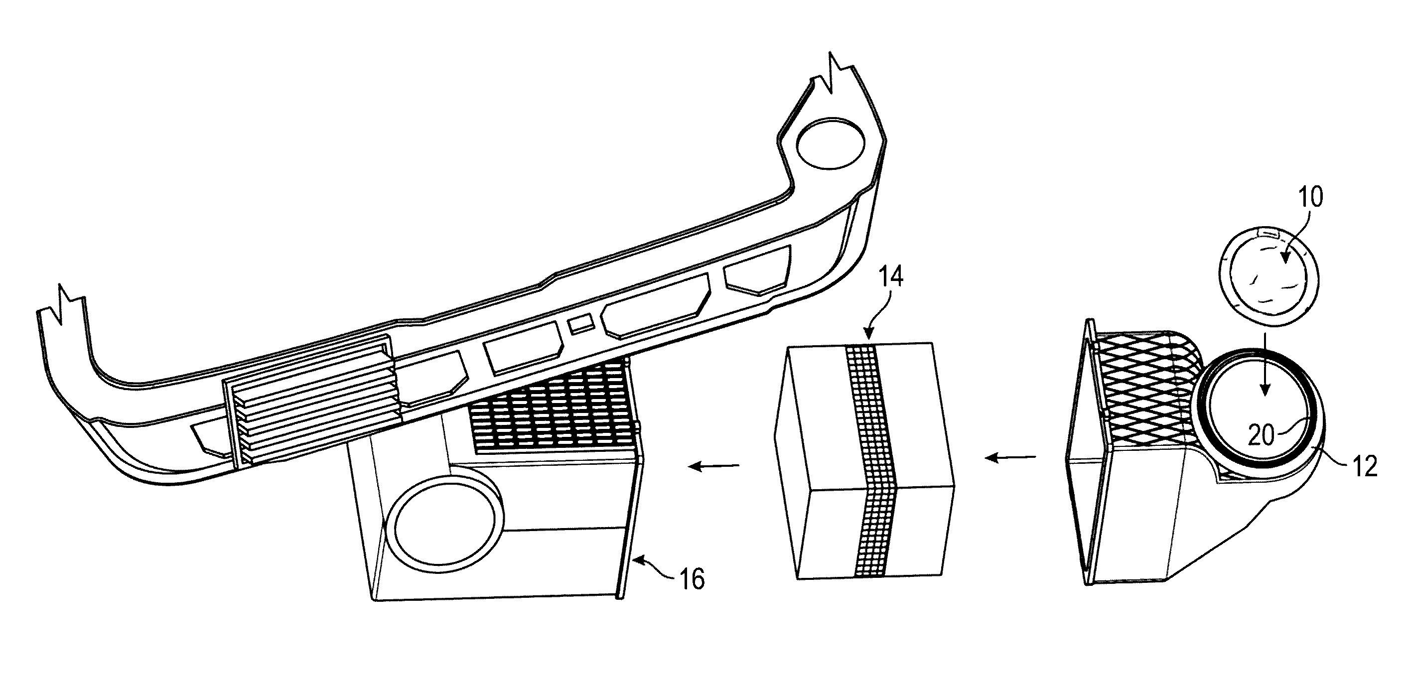 Truck air pre-filter