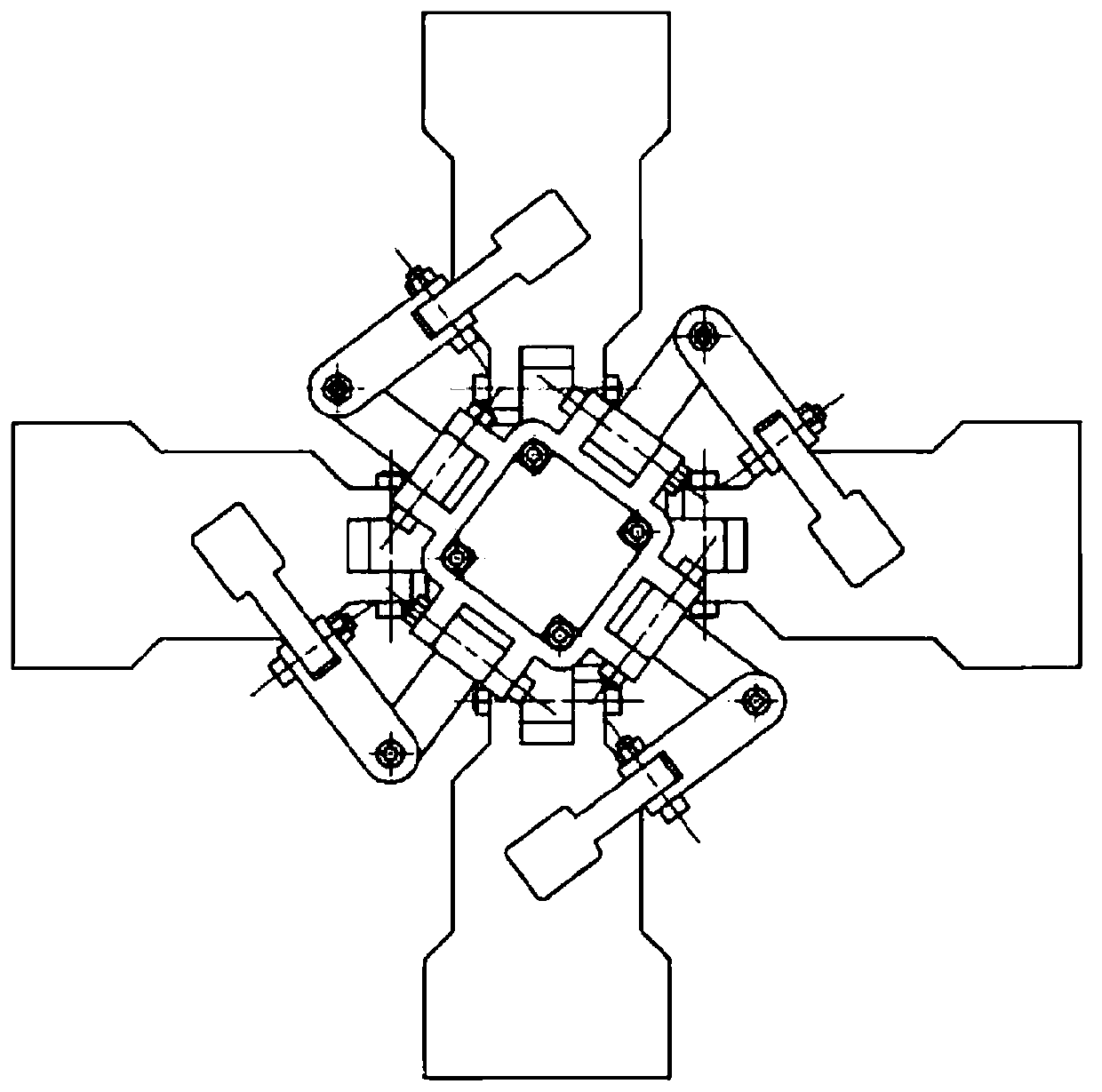 Enveloping under-actuated robot gripper