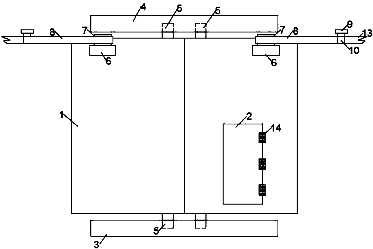 Intelligent warehouse door for wholesale industry