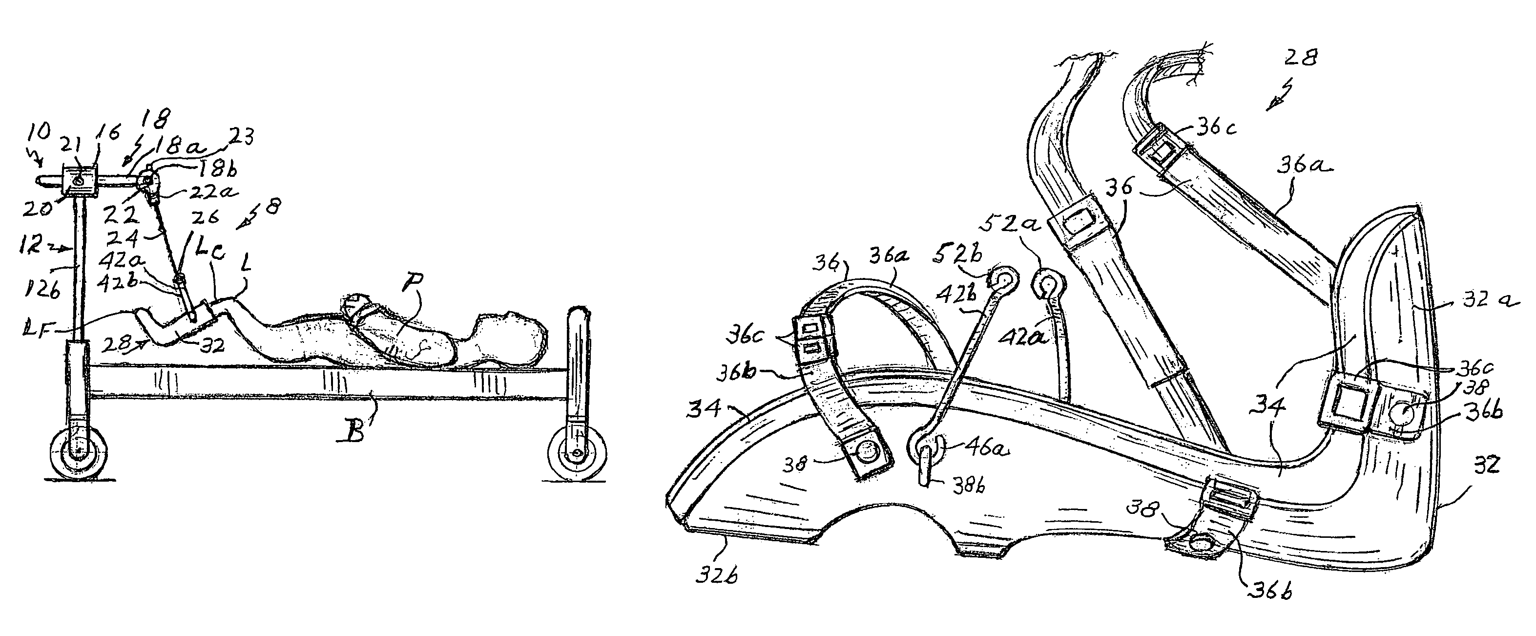 Method and apparatus for minimizing bed sores and lower back pain in spinal injury patients