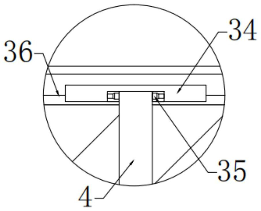 Fire fighting pipeline paint spraying device