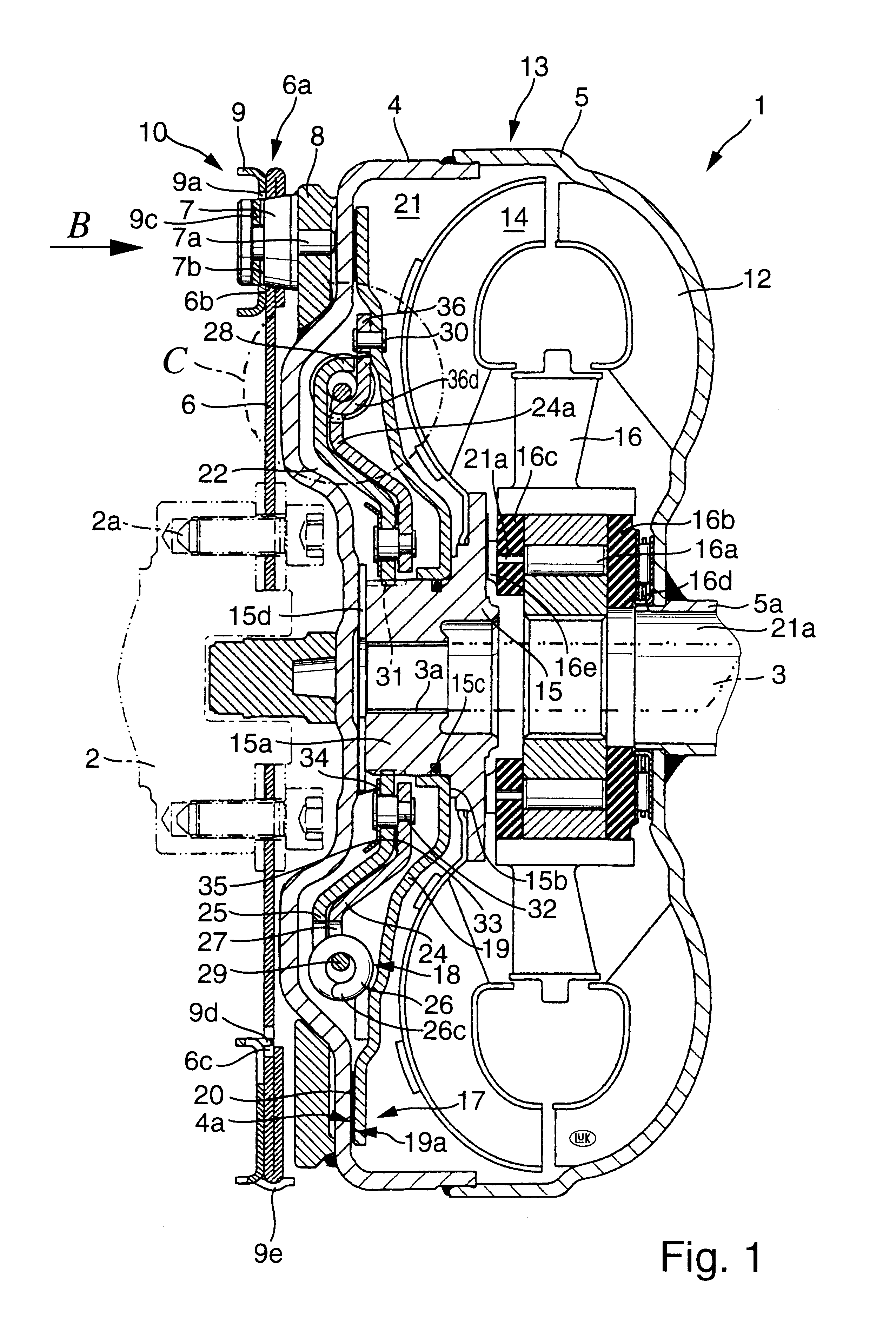 Hydraulic torque converter