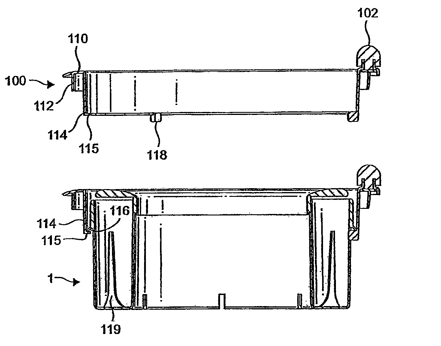 Waste storage device