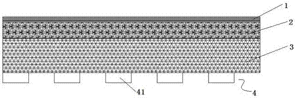 Mildew-proof and dampproof decorative plate