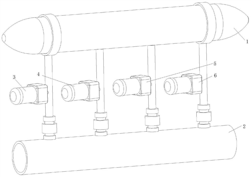 Cascade flow regulation pump power energy-saving method