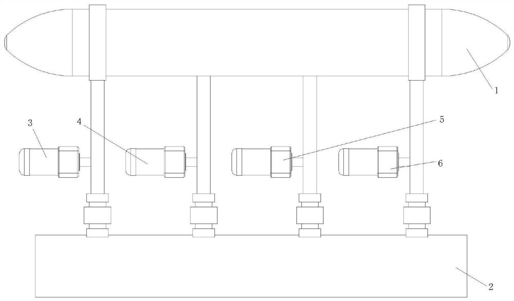 Cascade flow regulation pump power energy-saving method