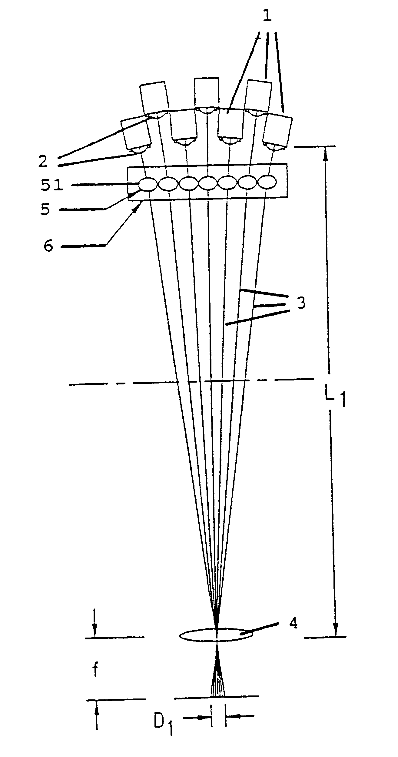 Multiple beam laser marking apparatus