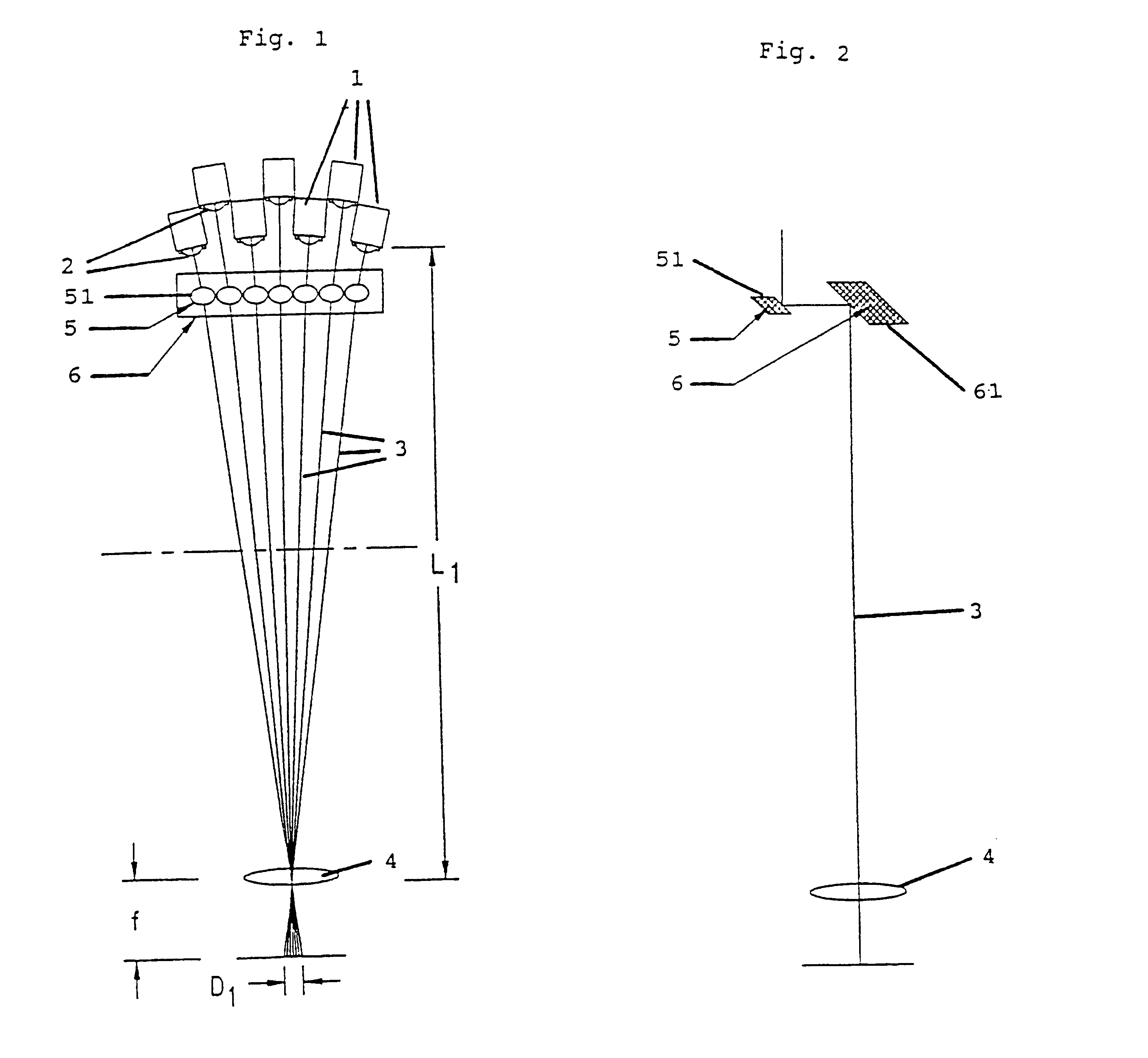 Multiple beam laser marking apparatus