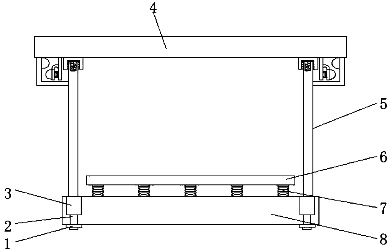 Electric voltmeter assembling device