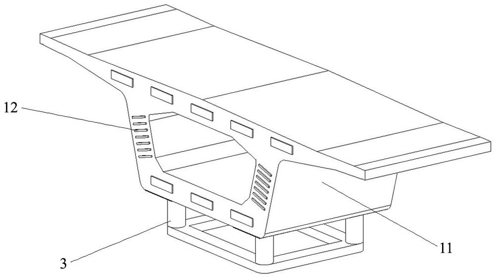 Segmental box beam short line matching control and prefabrication construction method