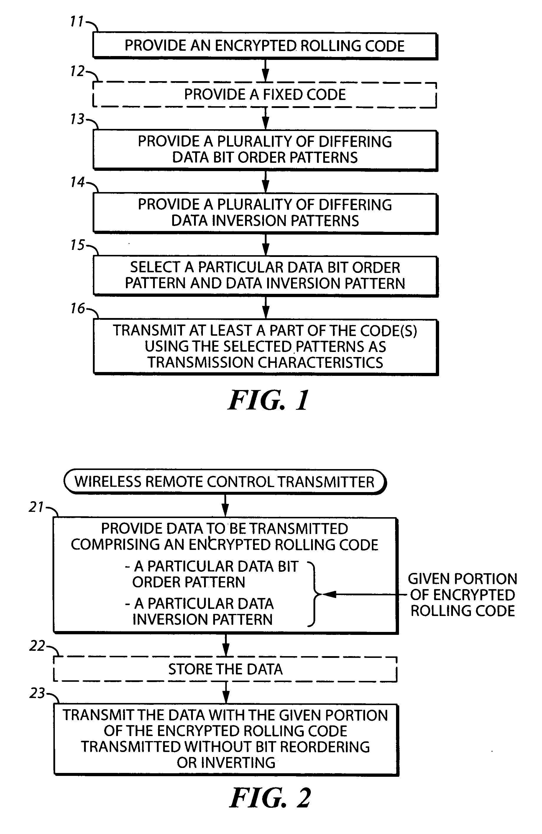 Method and apparatus to facilitate transmission of an encrypted rolling code