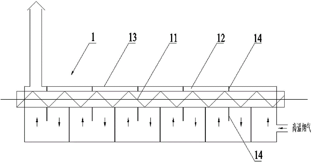 Thermal decomposition device of oil field waste