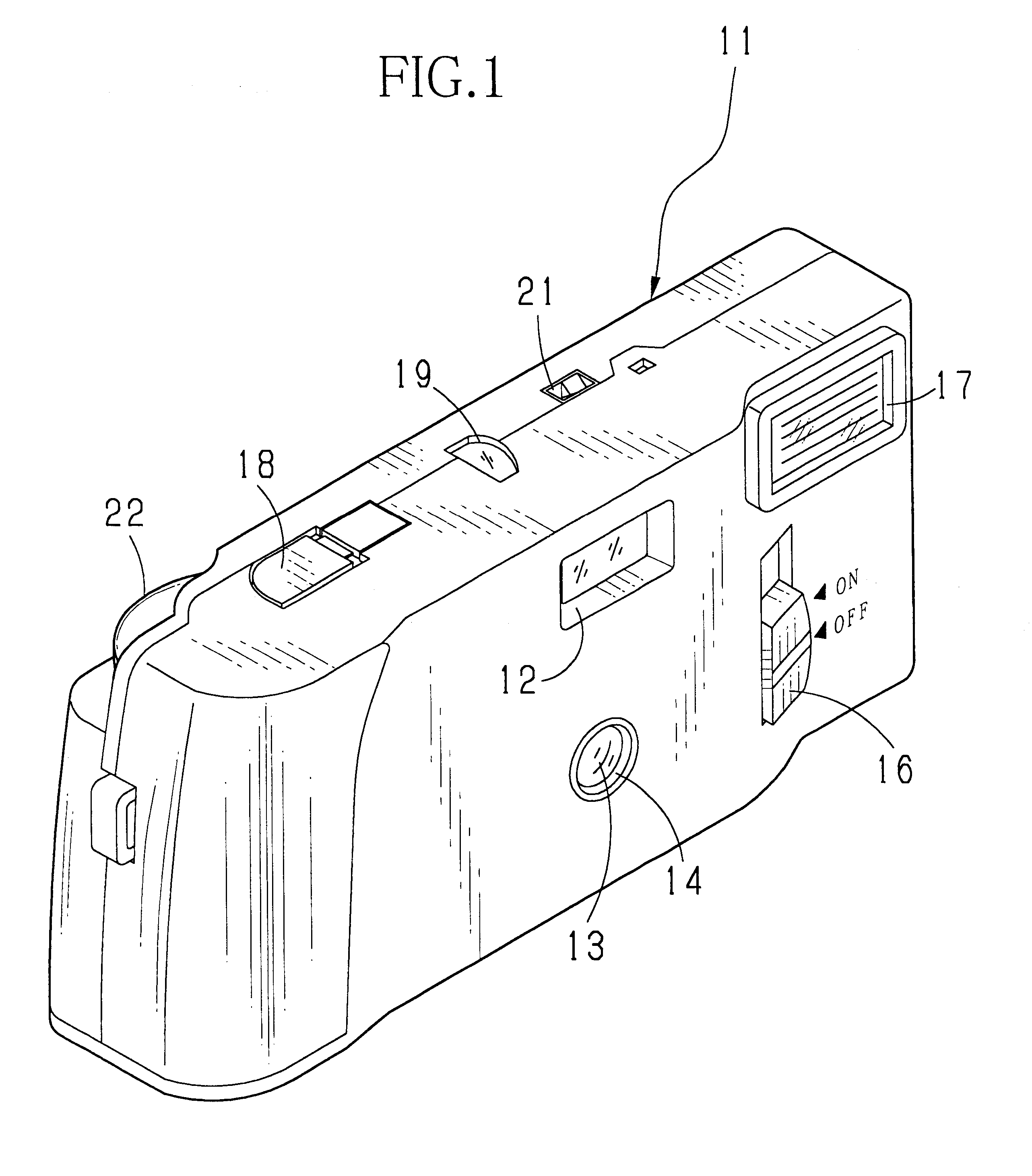 Shutter device of camera