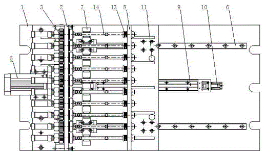 Flexible fixture for batch machining of shaft workpieces