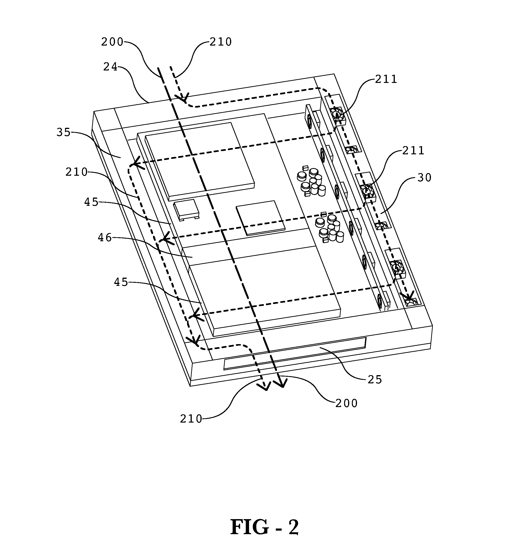 System and method for thermally controlling an electronic display with reduced noise emissions