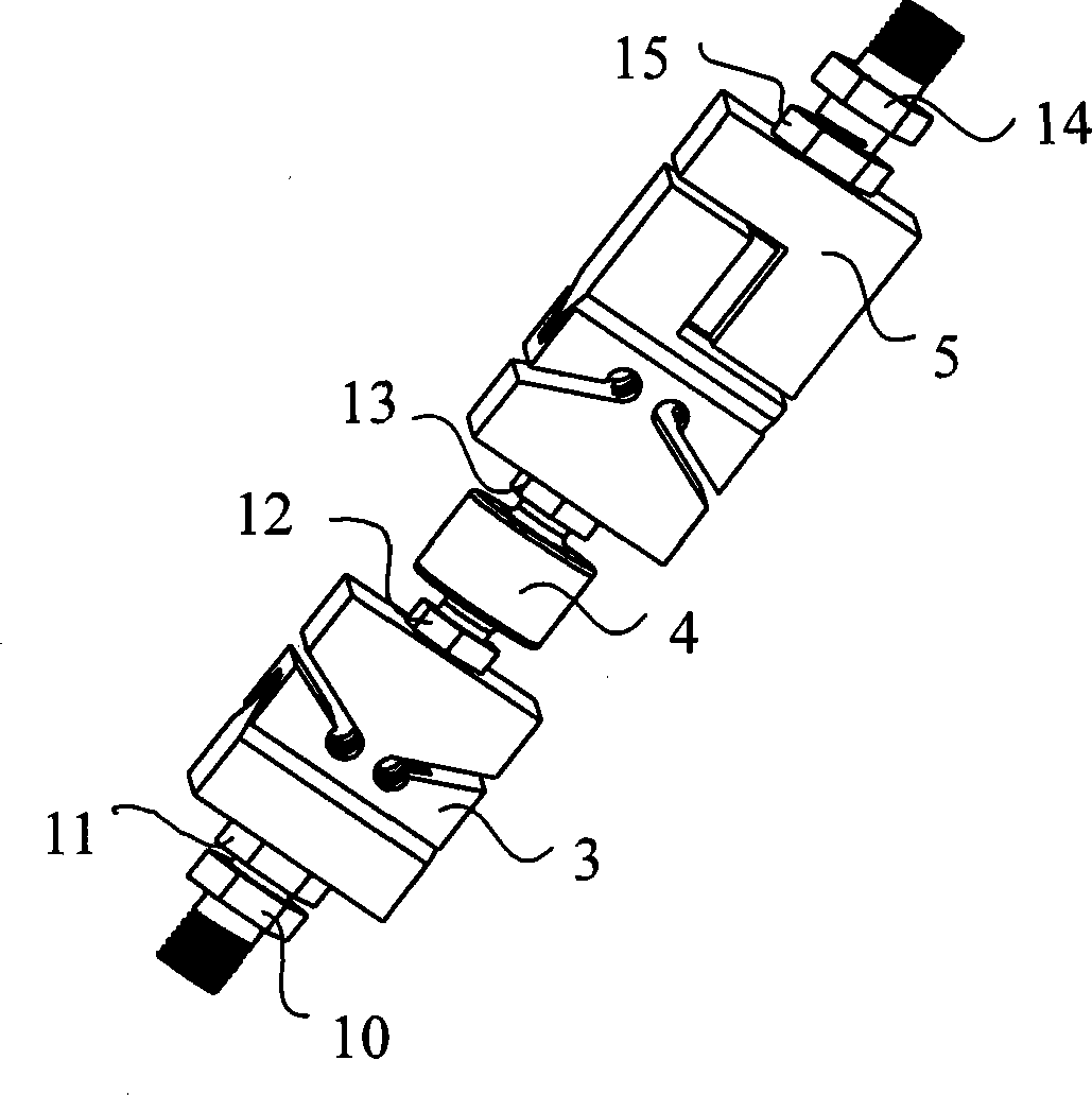 Elastic hinge parallel 6-UPS six-dimension force-measuring platform