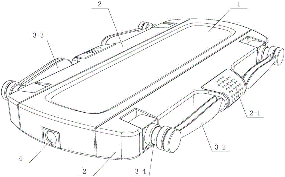 Portable telescopic unmanned aerial vehicle