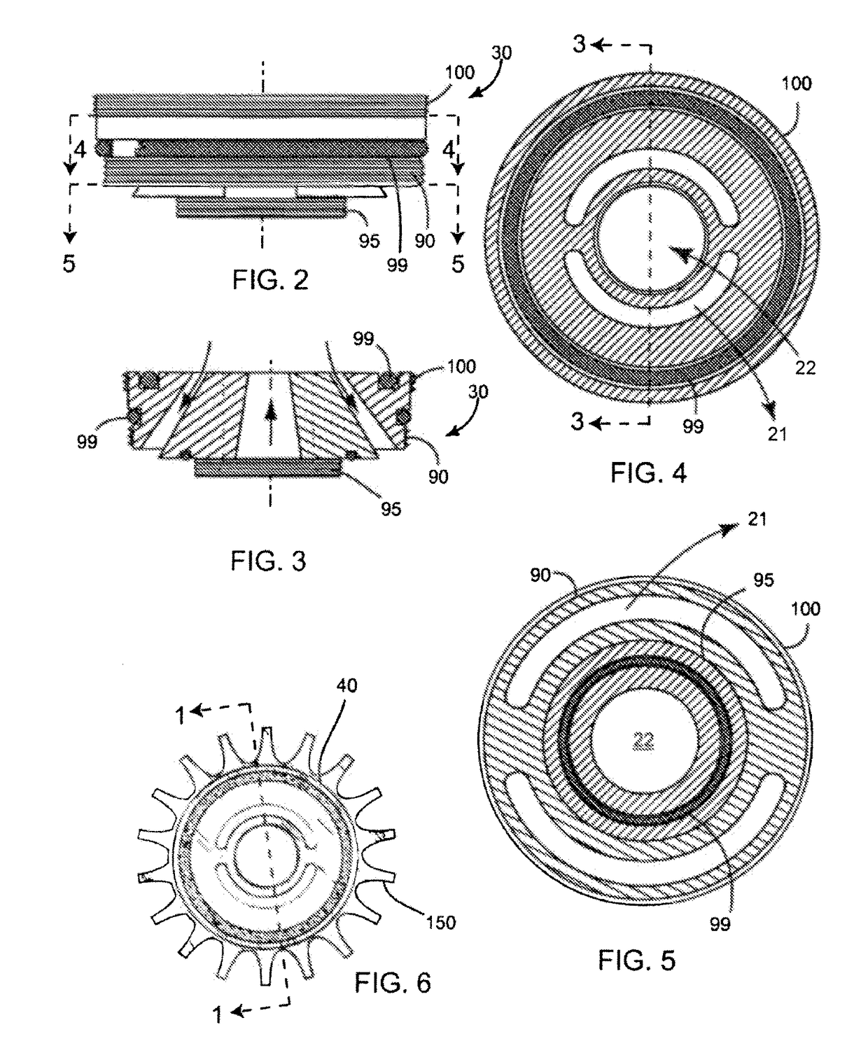 Method of filtering a liquid with a filter assembly having a primary and a secondary filter