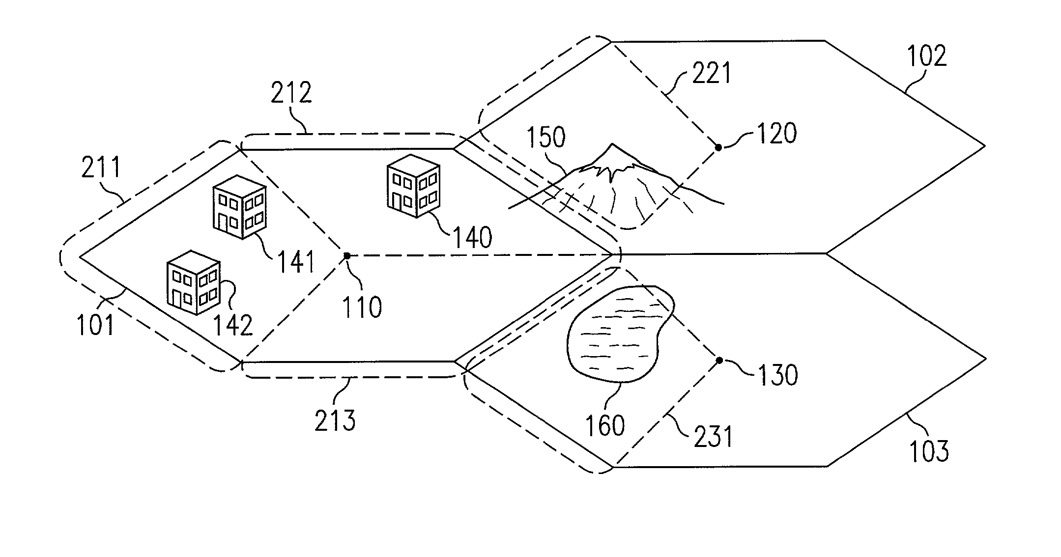 Shapable antenna beams for cellular networks