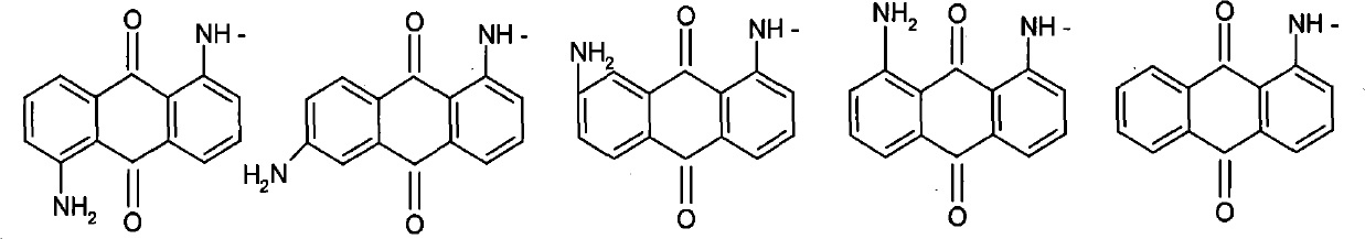 Method for manufacturing yellow dye by utilizing 1-amino anthraquinone production waste residues