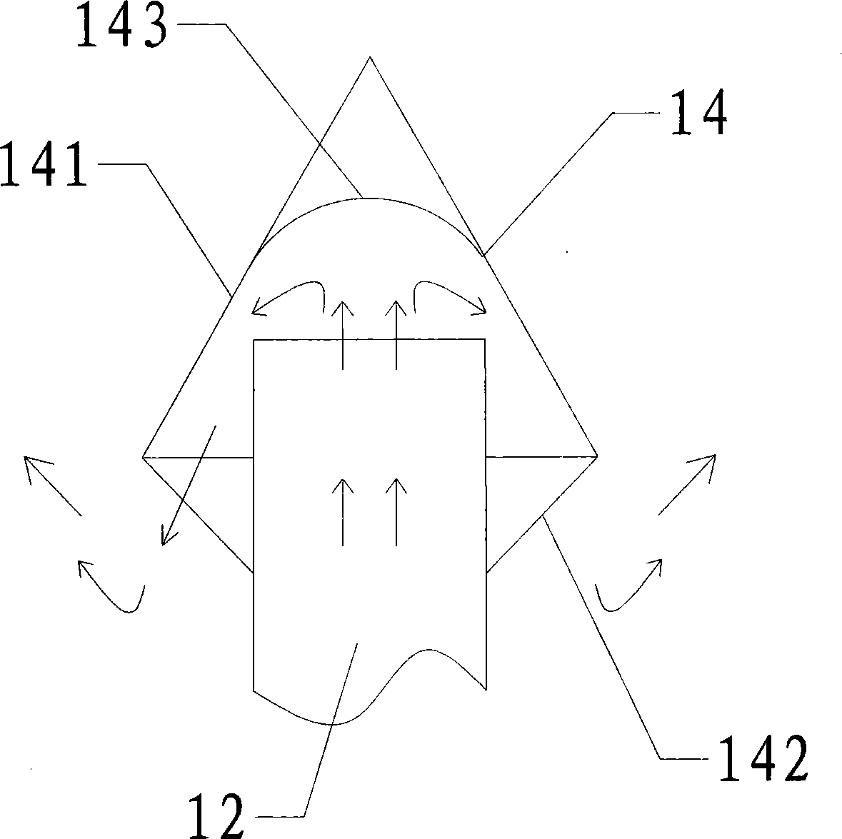 Semi-dry process desulfurization dust-removing technique and device