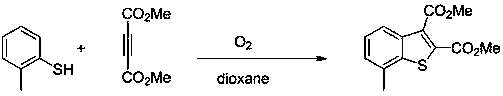 Synthesis method of benzothiophene compound