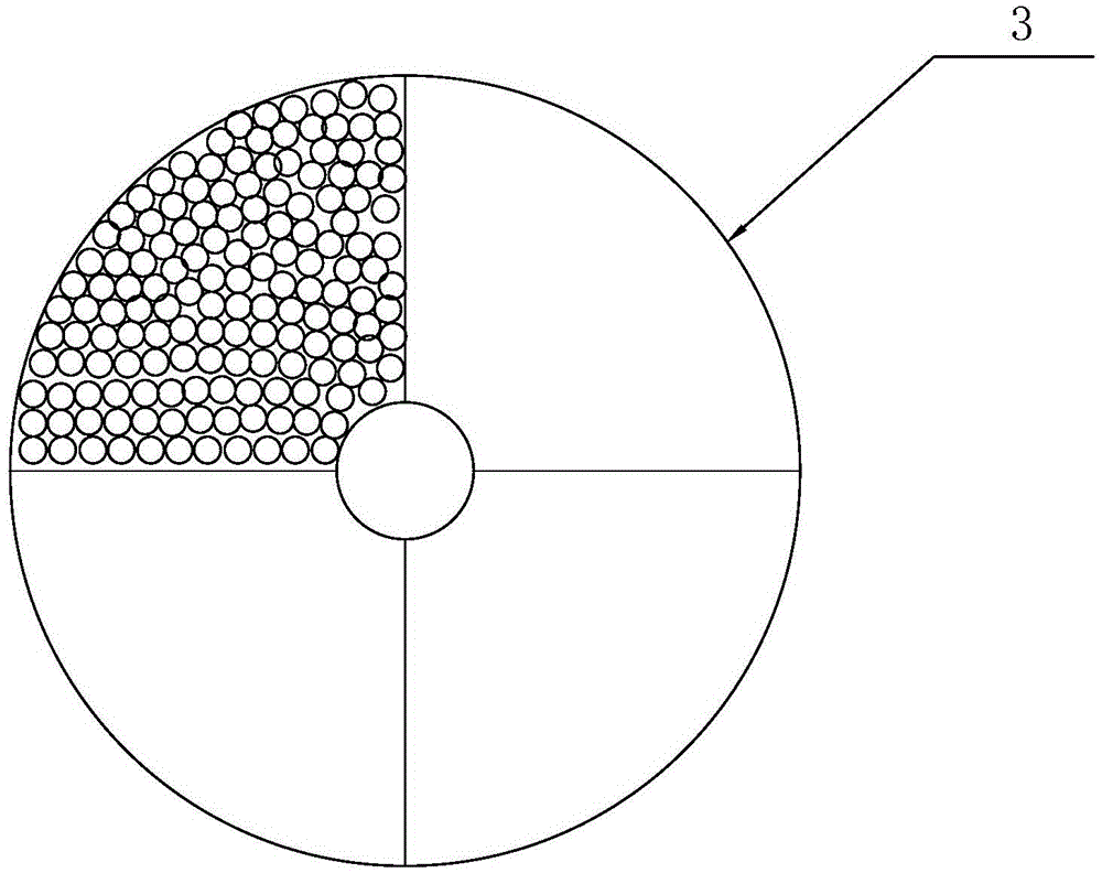 Efficient bin type micro-electrolysis generator and waste water treatment process thereof