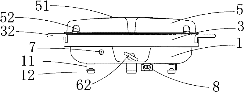 Insulation pot of three-pot-body structure