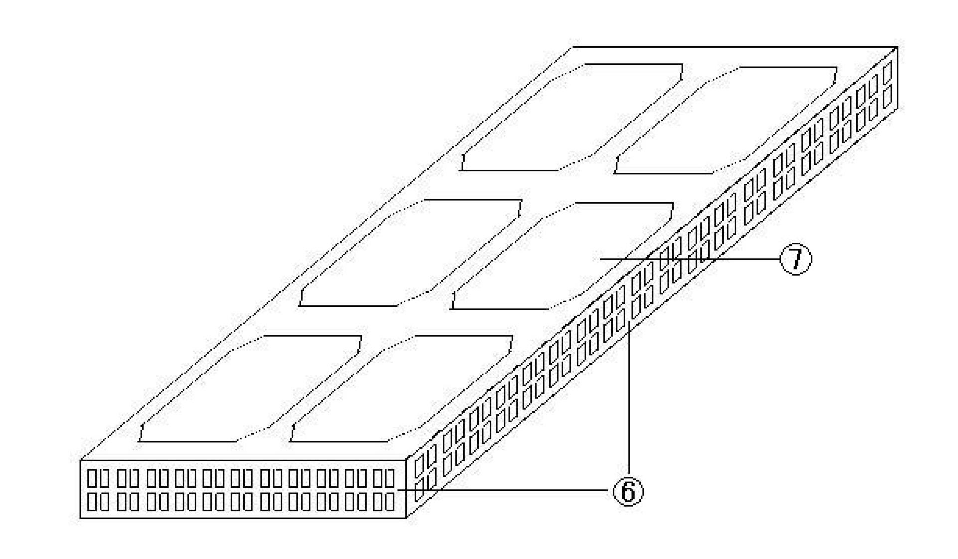 Synergistic heat radiation solar cell assembly and preparation method thereof