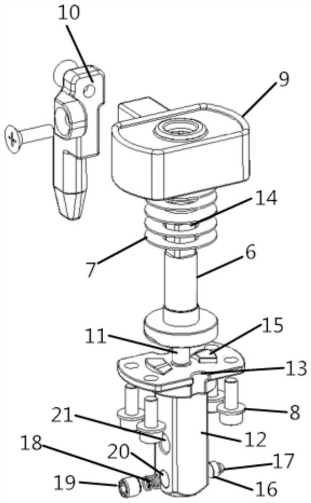 Constant-force wrench used by astronaut in zero-gravity environment