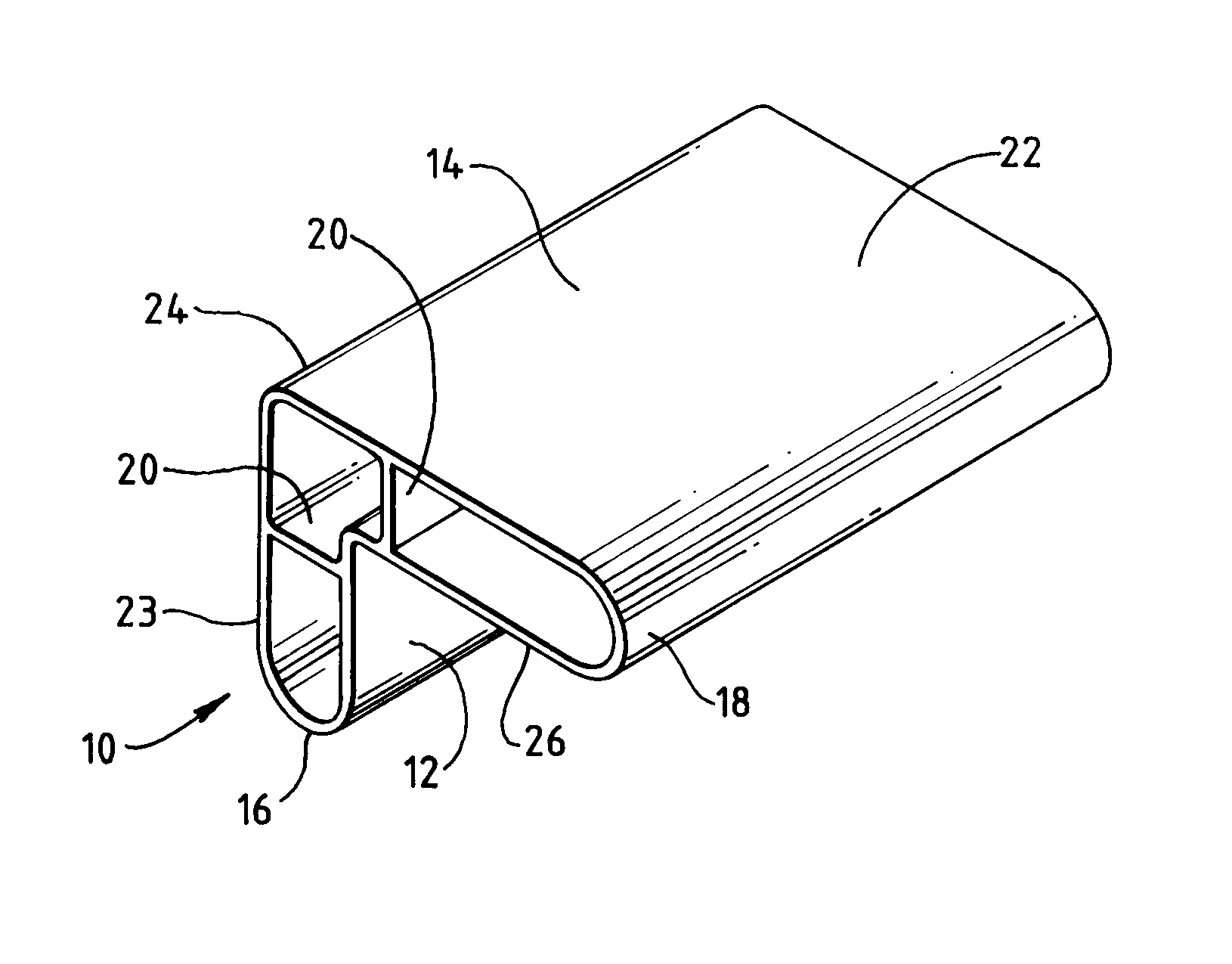 Extruded Corner Post For Vertical and Lateral Protection