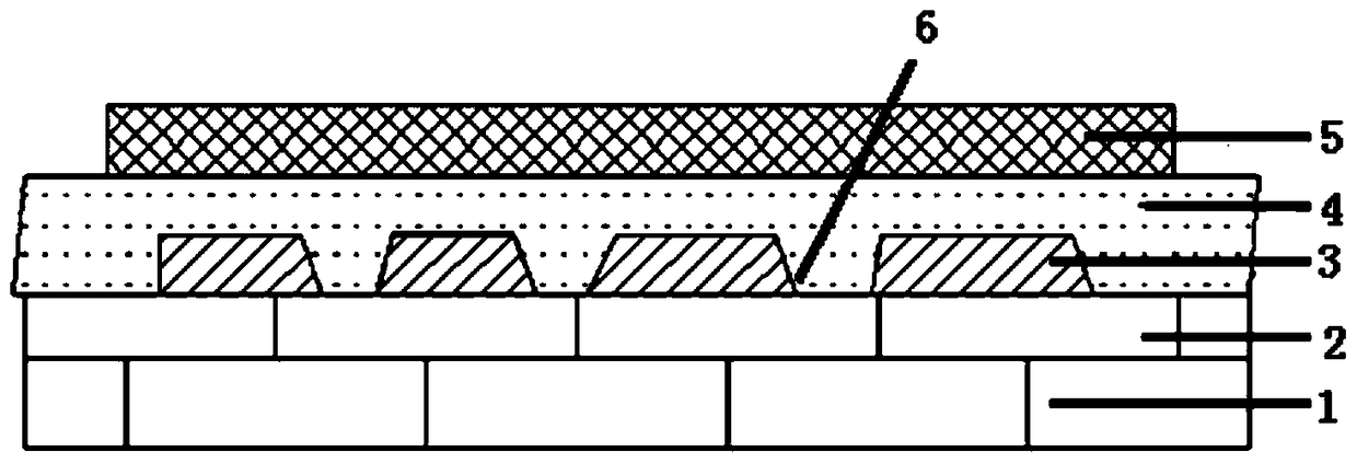 A kind of driving thin film transistor and its preparation method