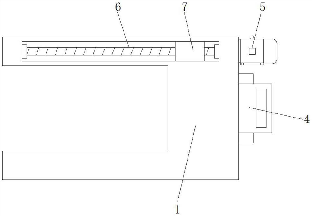 Material transportation device for electromagnetic shielding chamber