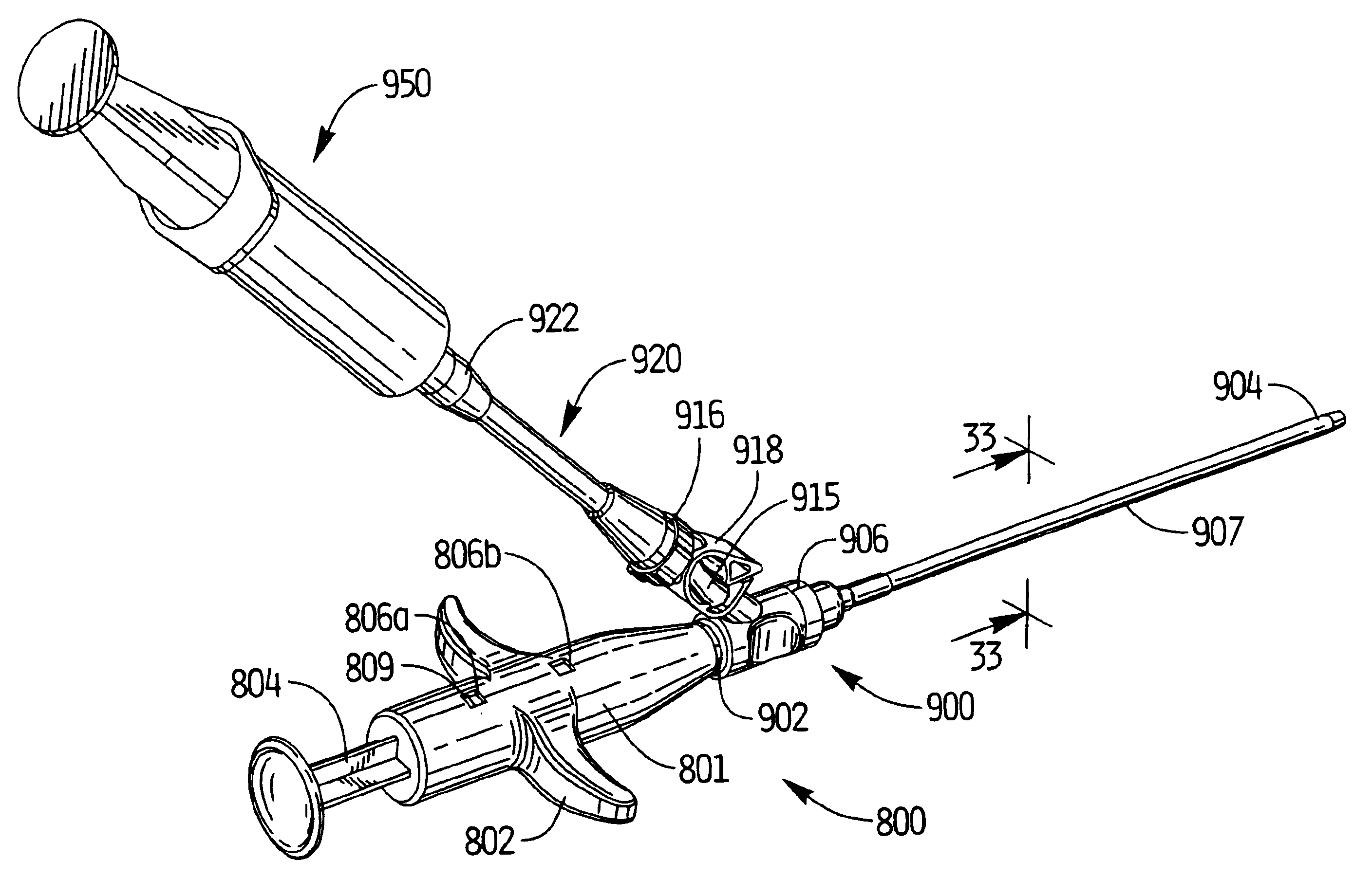 Injection method for locating vessel lumen