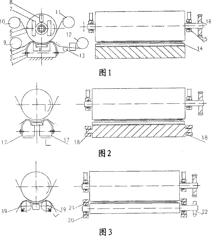 Transfer printing device for cold-transfer decorating machines