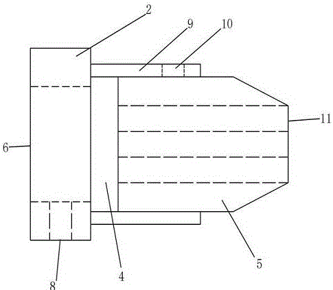 Novel cable-dumbbell test piece preparing device