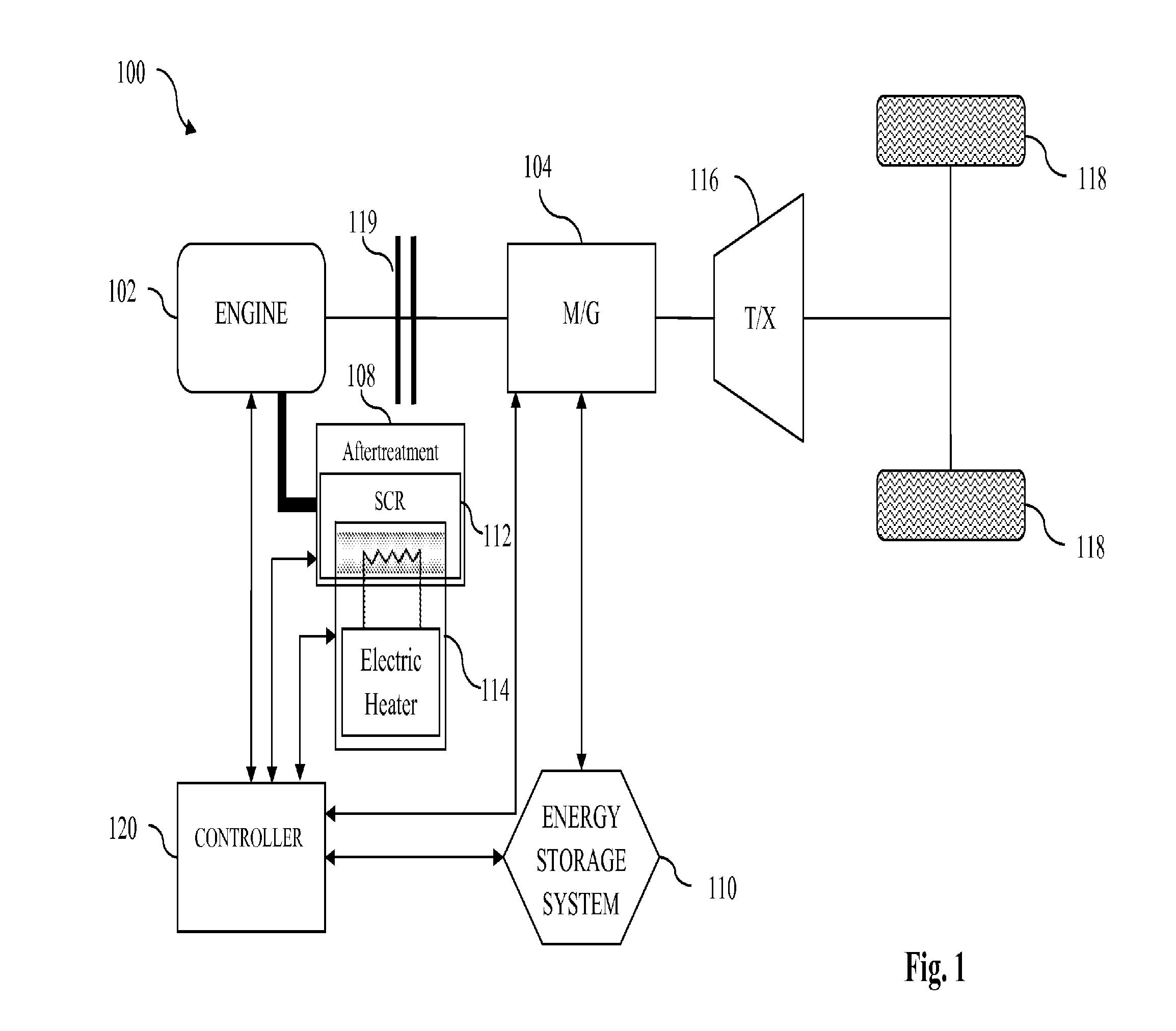 Apparatuses, methods, and systems for thermal management of hybrid vehicle scr aftertreatment