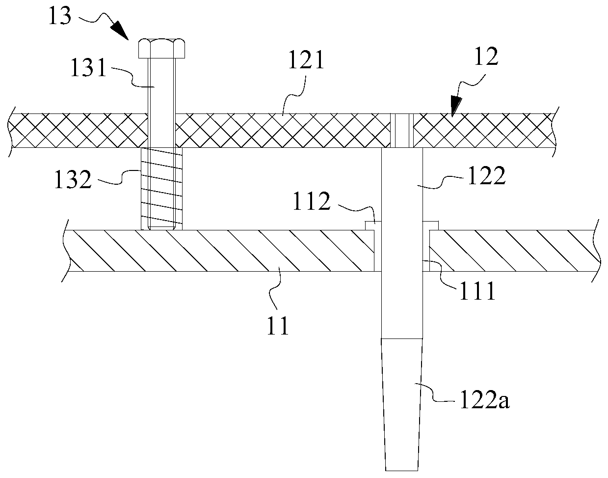 Mold and mold body with lengths of mold pins adjustable