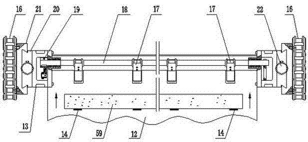 Linkage method and device for automatically cutting, classifying and boxing banknotes