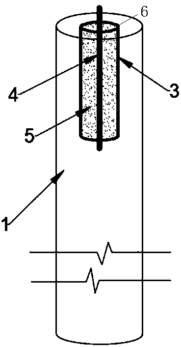 Novel combined pile foundation structure suitable for integral bridge and construction method thereof