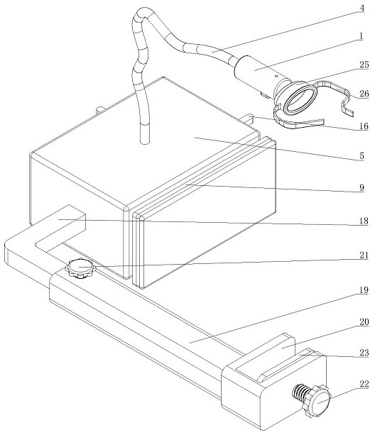 Abdominal respiration training device