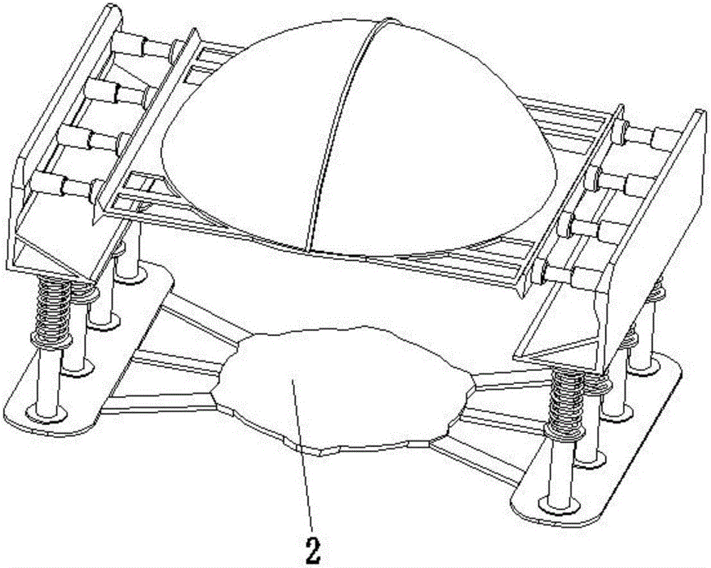 High-safety power investigation aircraft stopping platform