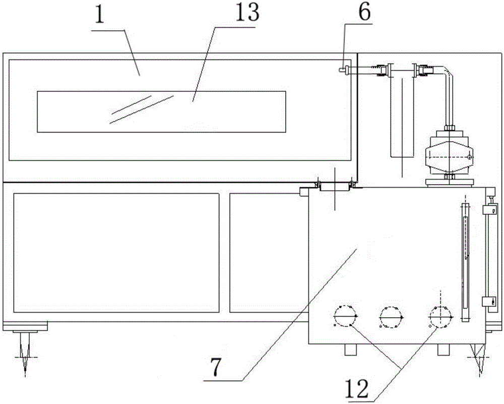 Cleaning equipment for clean aeroengine case