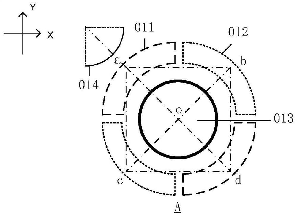 Pixel arrangement structure, high-precision metal mask plate and display panel