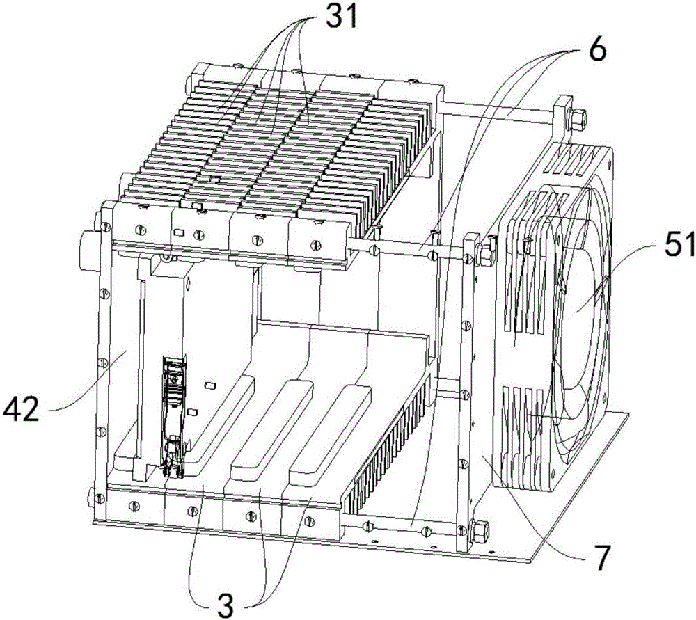 Modular airtight cold guide case