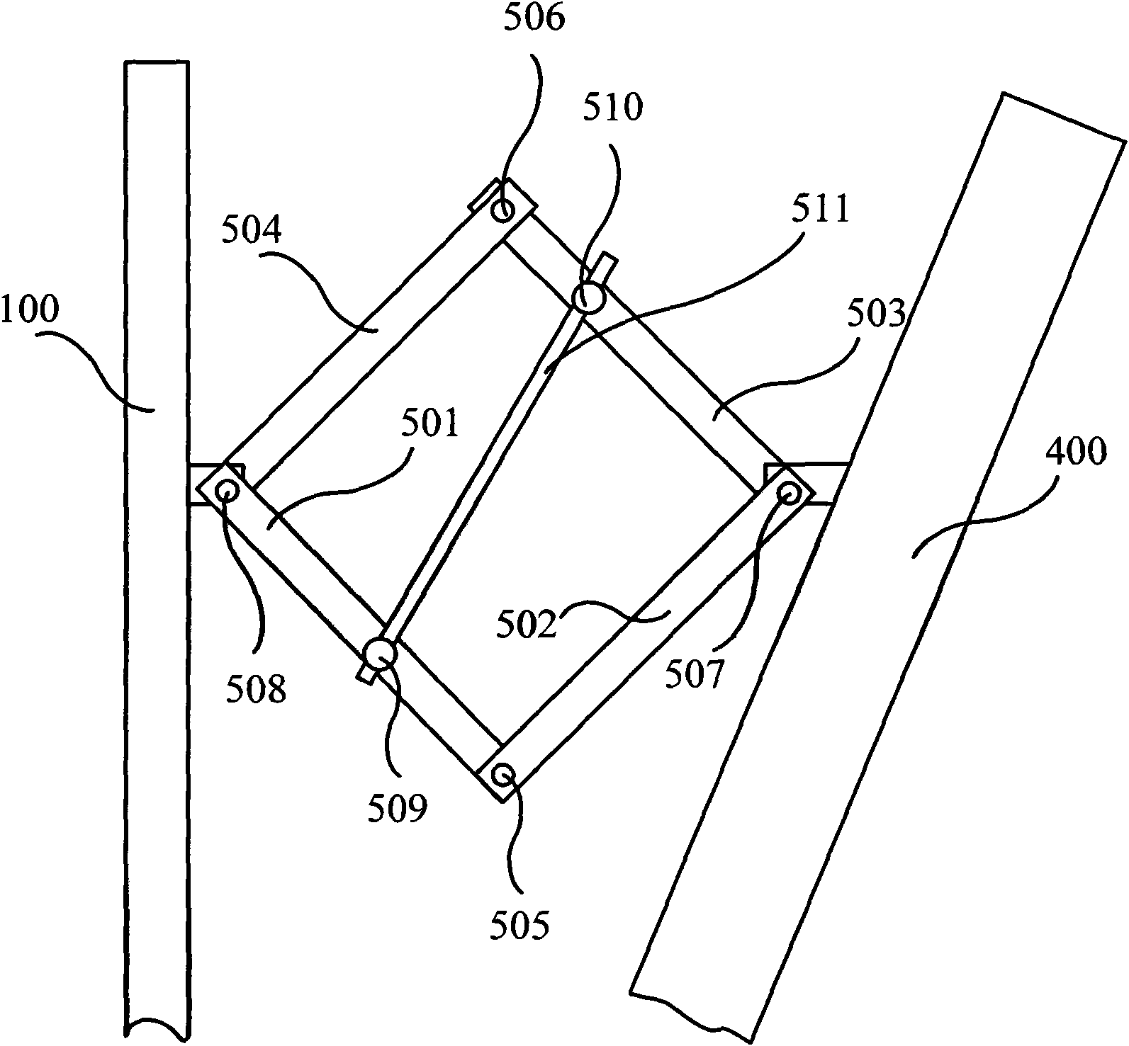 Antenna mounting frame