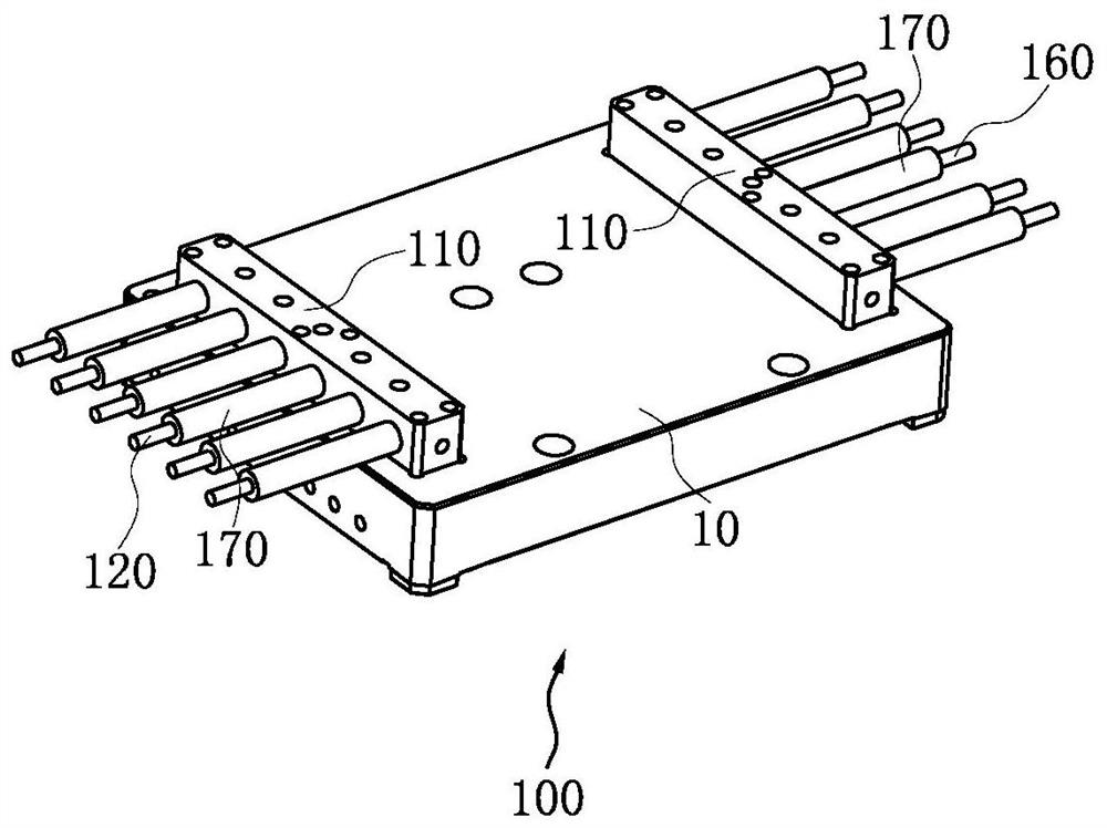 Waterway structure of mold core